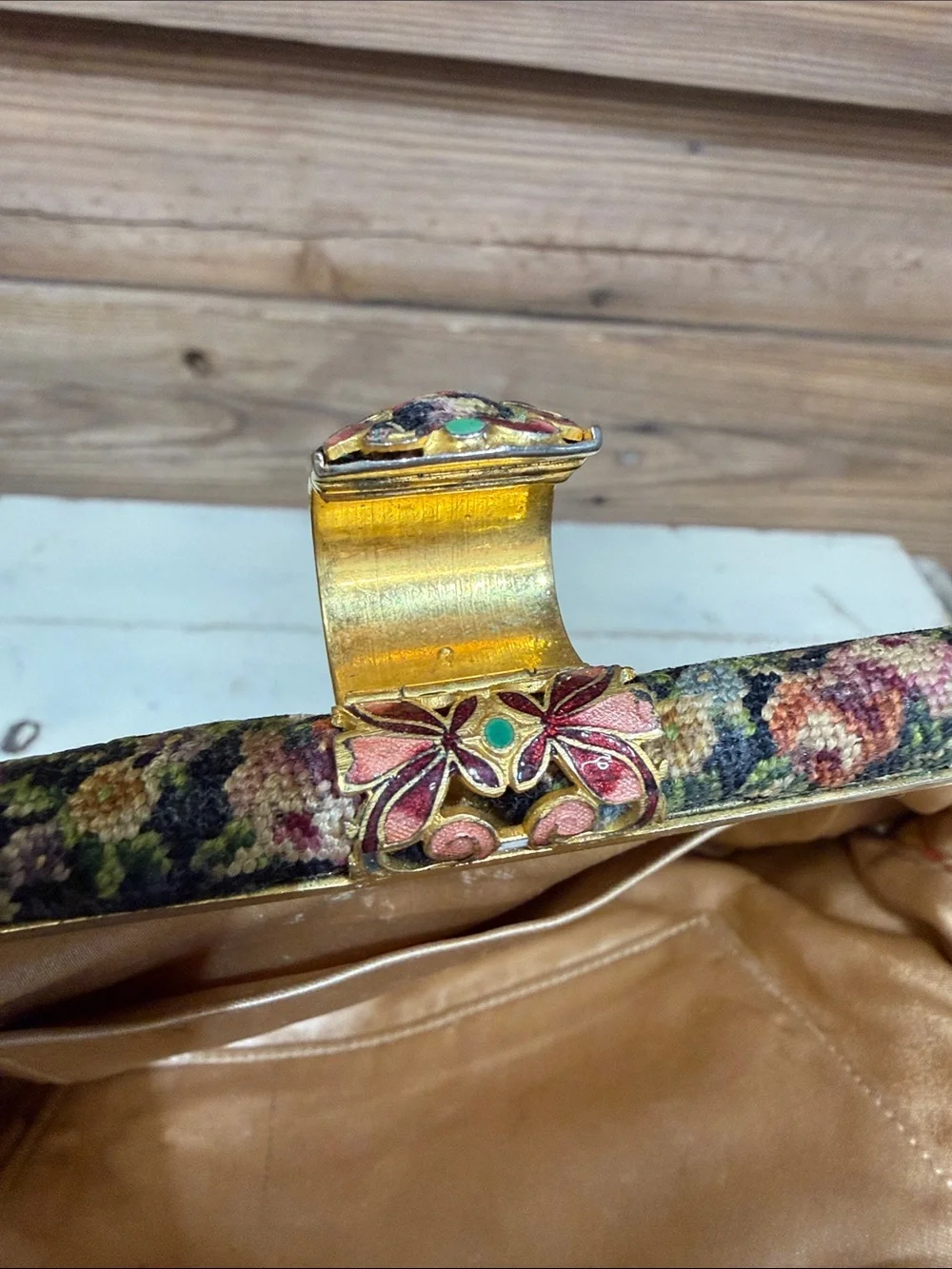 Vintage 30s-60s Petit Point Bag